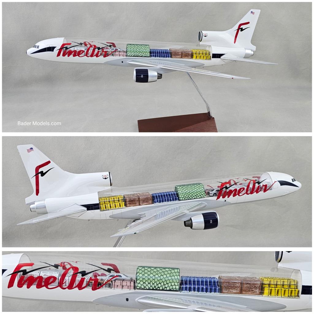 Fine Air - L1011-200F Tristar - (1:144) - 180° Clear Top